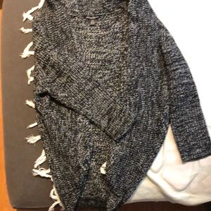 Streetwear Society - Black, grey and white cardigan